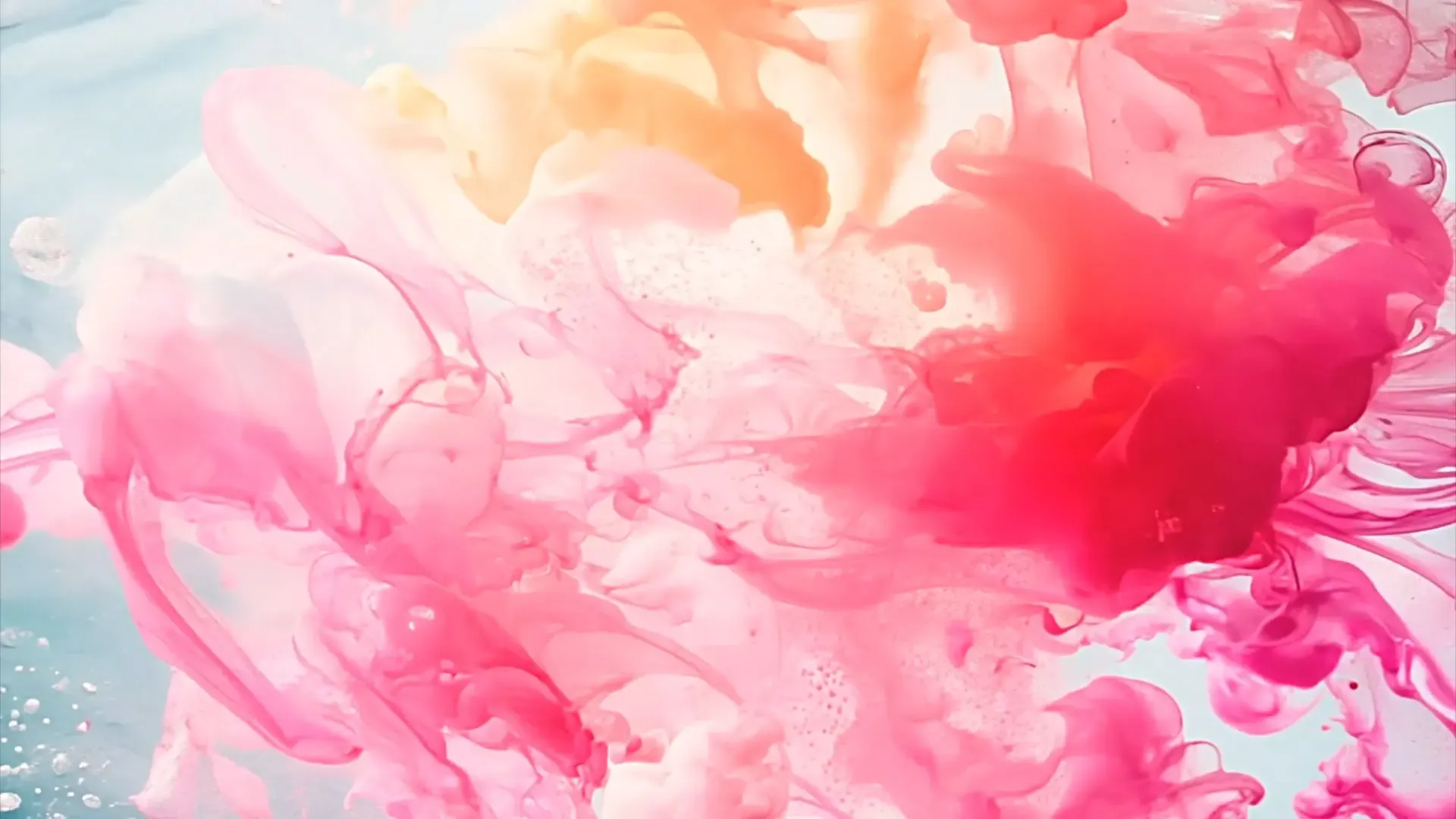 Pink Ink Splash Fluid Overlay for Logo Reveal